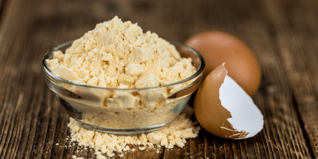 Egg white protein powder is an excellent choice for protein supplements.